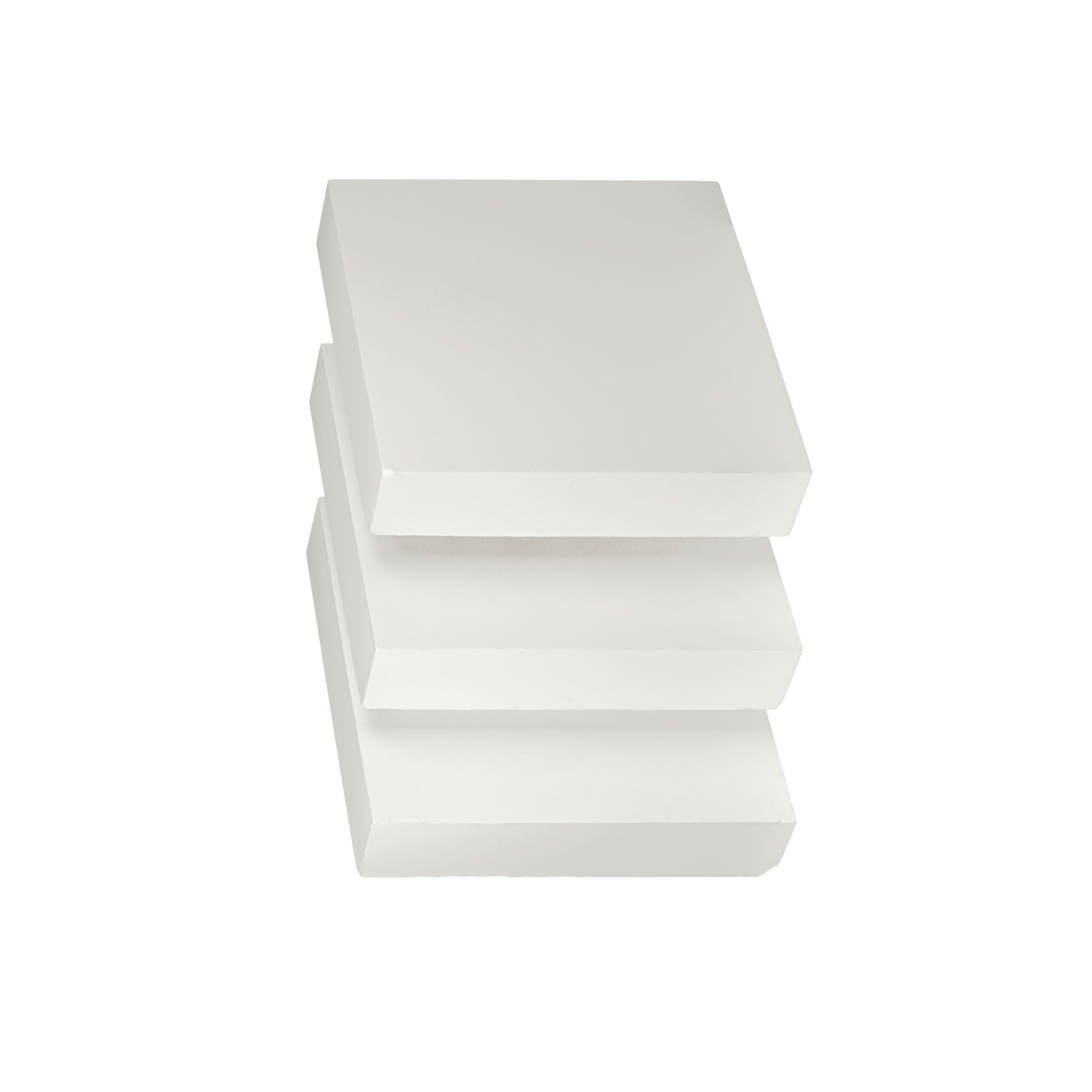 Stacked syntactic foam ballast blocks for trim adjustment on a subsea research platform