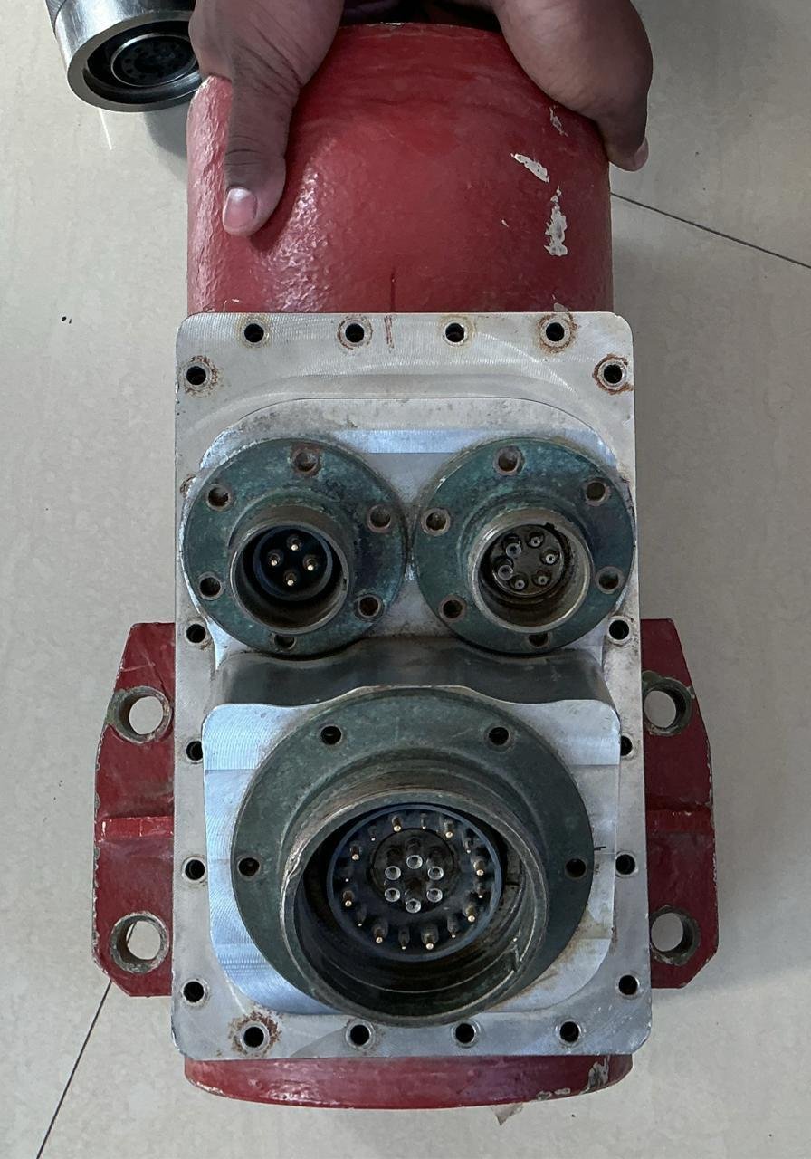 Electrical and fibre-optic cable casing, flange and coupling documented by Vebix Automation