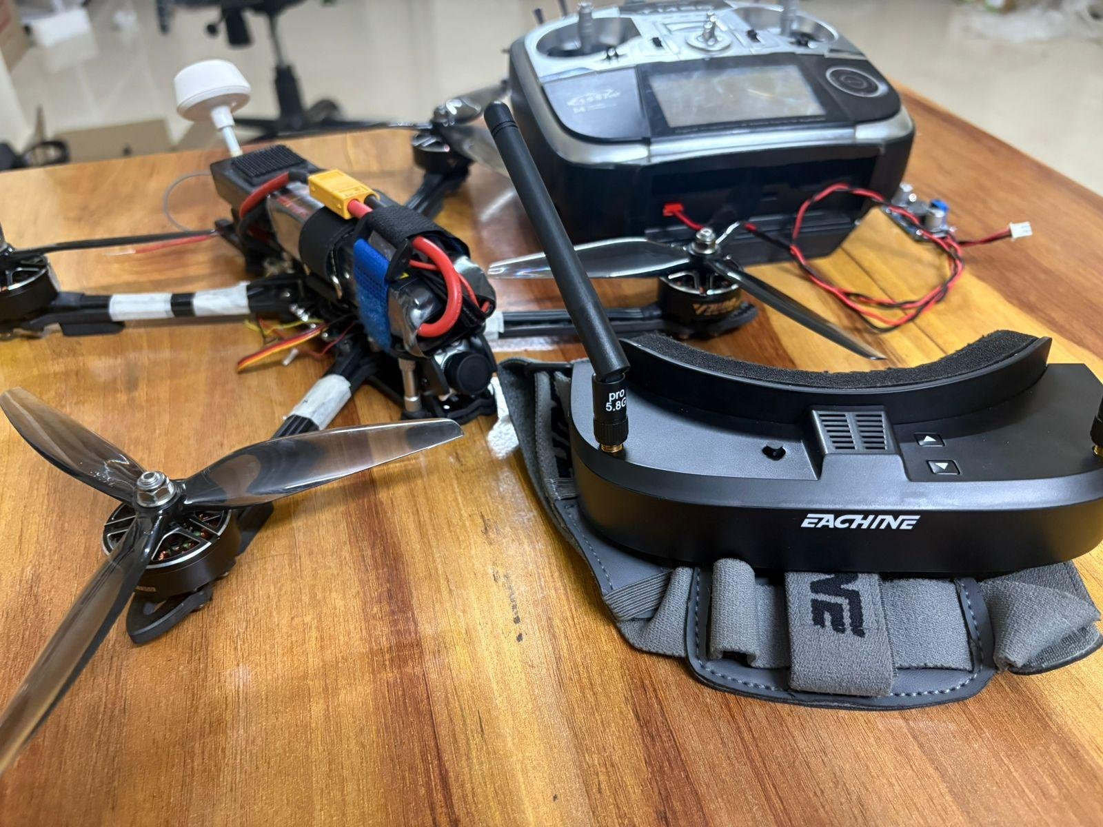 Five-inch and seven-inch multirotor development at Vebix Automation