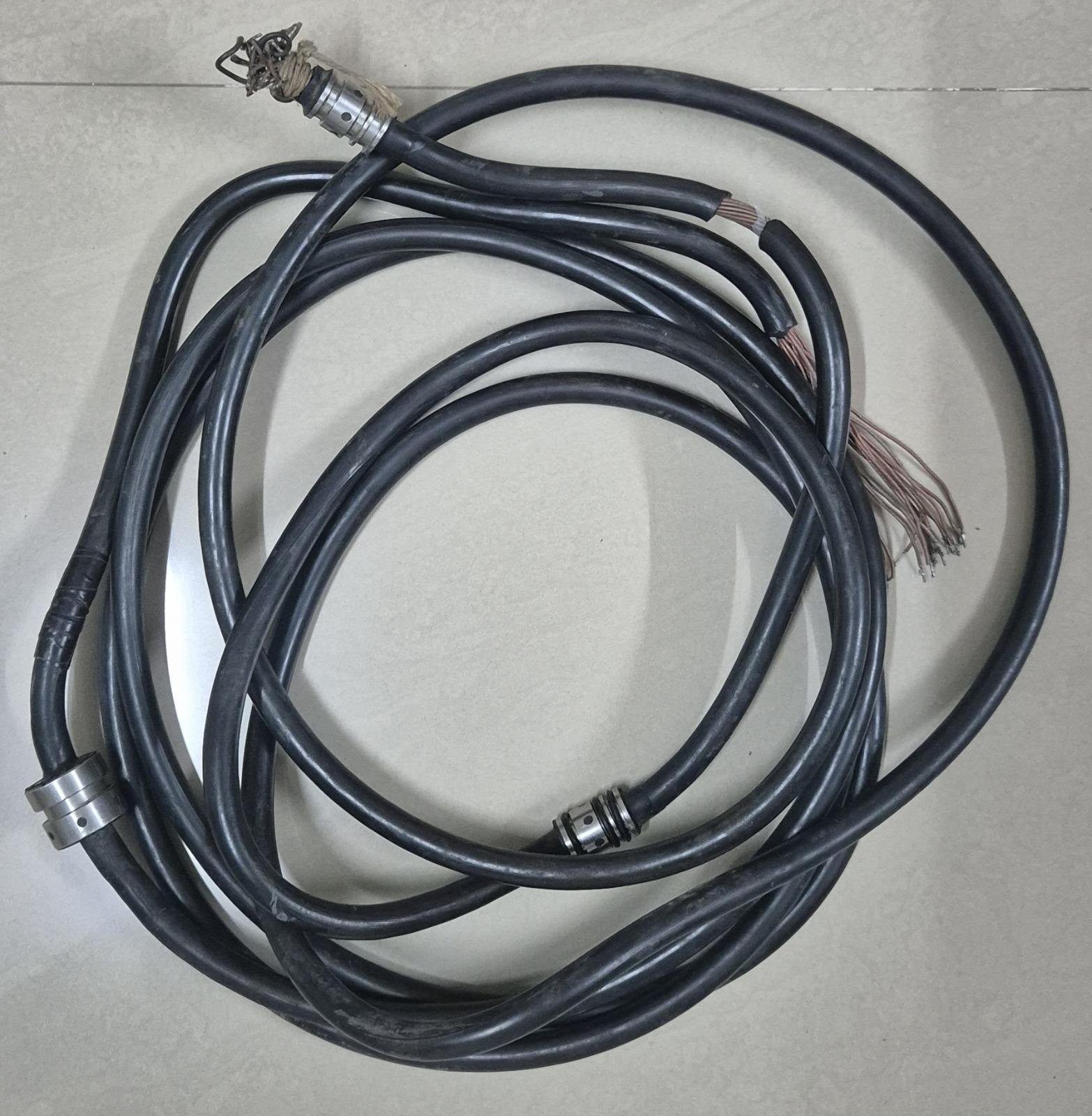 Flask and turbine cable assembly for submarine and torpedo systems — project visual 2