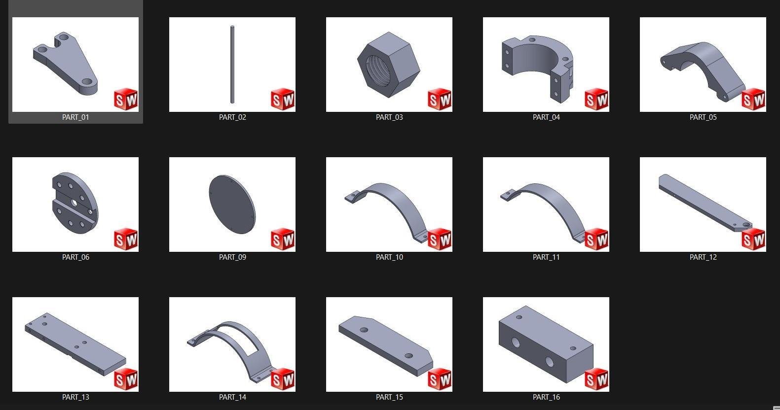 CAD design and manufacturing of custom tools and components at Vebix Automation