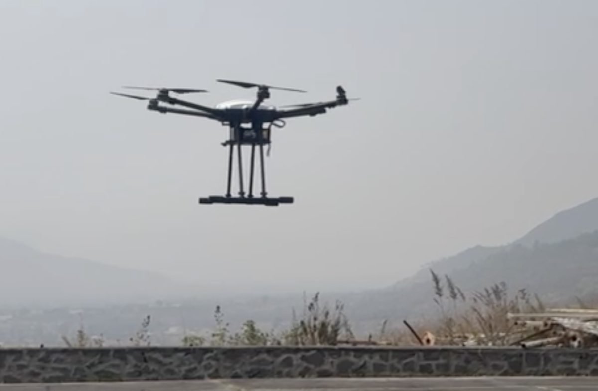 Hexacopter developed by Vebix Automation for ARDE