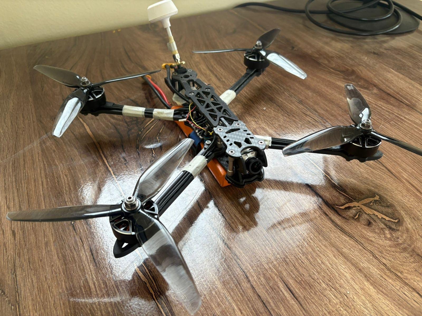 Development of 7-inch and 5-inch drones — project visual 1