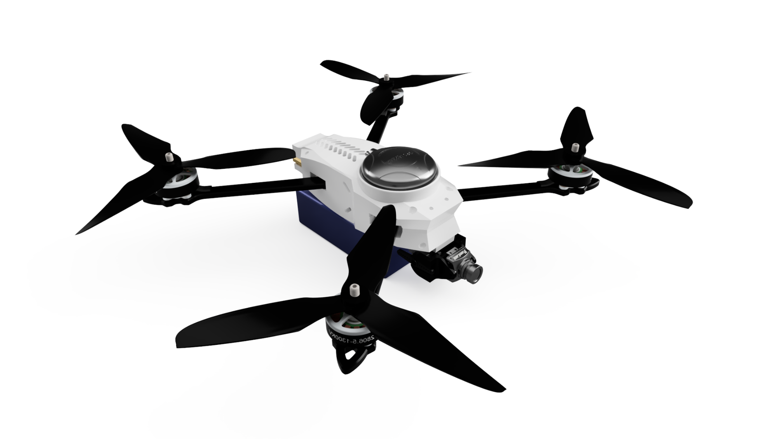 Design and development of a surveillance drone — project visual 1